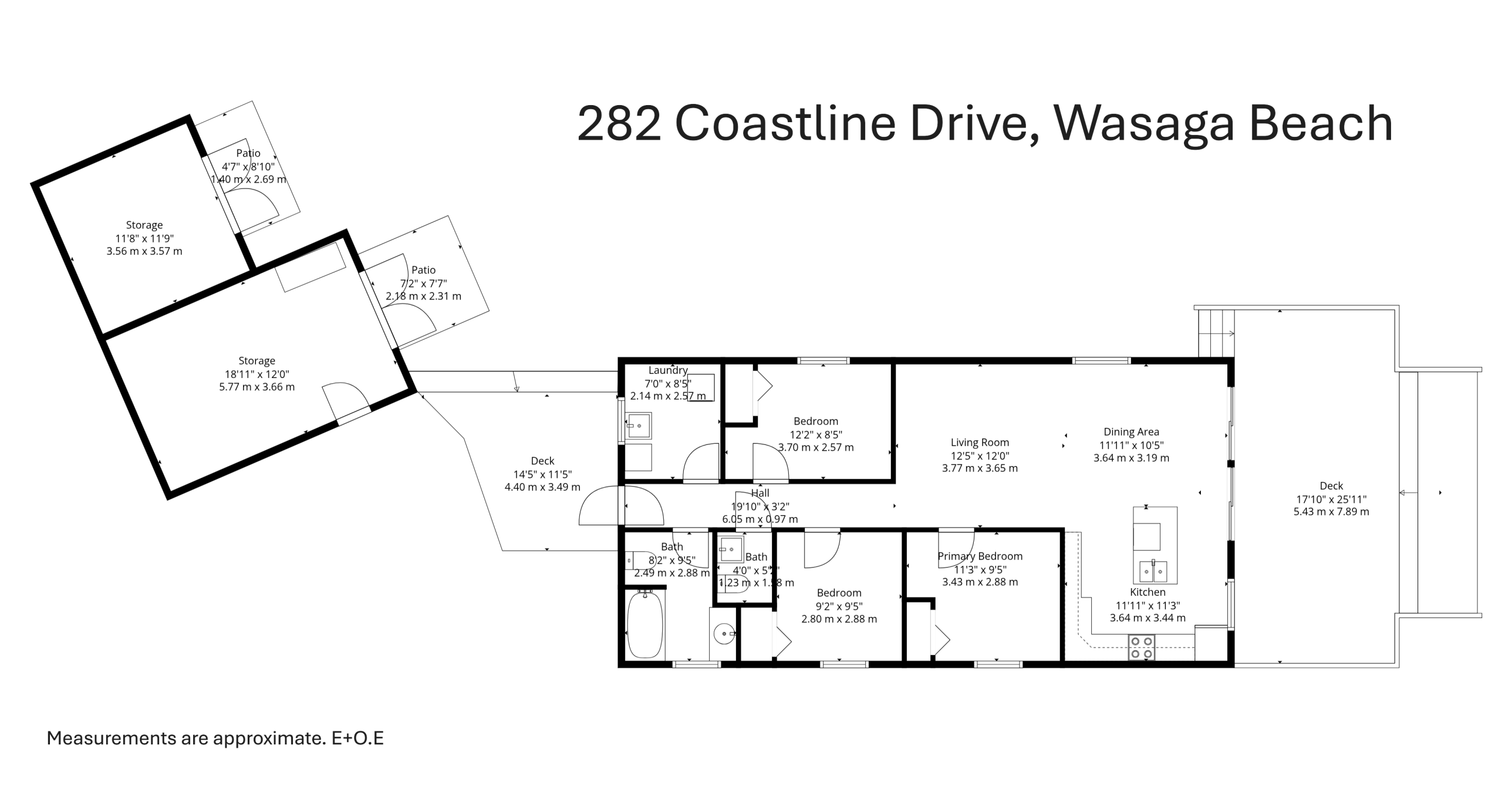 282 Coastline Drive Floorplan